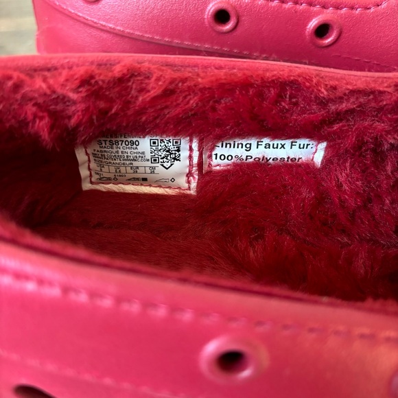 Sperry float fur boat shoes in rhubarb Size 8 New in Box - Picture 9 of 12